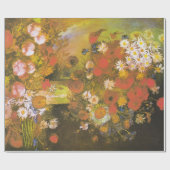 Vincent van Gogh Meadow Blume und Rose Geschenkpapier (Flach)