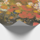 Vincent van Gogh Meadow Blume und Rose Geschenkpapier (Ecke)