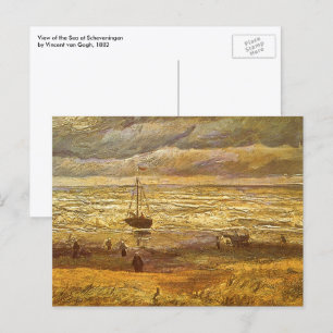 Vincent van Gogh - Meer bei Scheveningen Postkarte