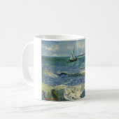 Vincent van Gogh - Meerblick nahe Les Saintes Kaffeetasse (Vorderseite Links)