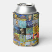 Vincent van Gogh - Meisterwerke Mosaic Patchwork Dosenkühler (Kanne Rückseite)