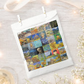 Vincent van Gogh - Meisterwerke Mosaic Patchwork Geschenktütchen (Ausgeschnitten)