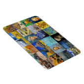 Vincent van Gogh - Meisterwerke Mosaic Patchwork Magnet (Rechte Seite)
