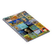 Vincent van Gogh - Meisterwerke Mosaic Patchwork Notizblock (Rechte Seite)