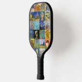 Vincent van Gogh - Meisterwerke Mosaic Patchwork Pickleball Schläger (Links)