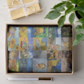 Vincent van Gogh - Meisterwerke Mosaic Patchwork Seidenpapier (Geschenk)