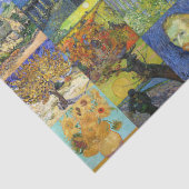 Vincent van Gogh - Meisterwerke Mosaic Patchwork Seidenpapier (Detail)