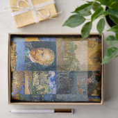 Vincent van Gogh - Meisterwerke Mosaic Patchwork Seidenpapier (Geschenk)