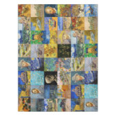 Vincent van Gogh - Meisterwerke Mosaic Patchwork Tischdecke (Vorderseite)