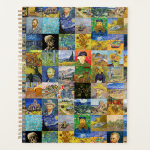 Vincent van Gogh - Meisterwerke Mosaik Patchwork Planer