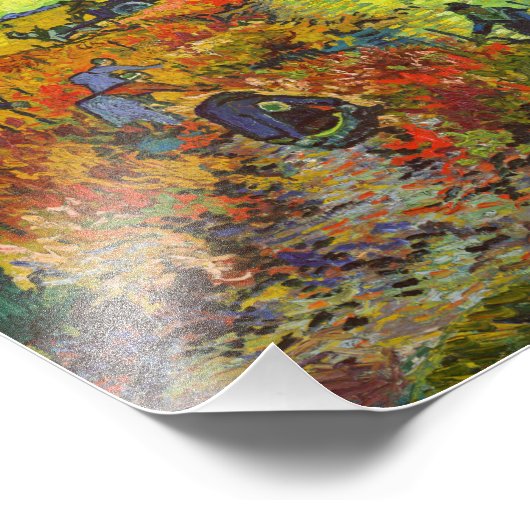 Vincent Van Gogh - Meisterwerke Patchwork Fotodruck (Ecke)