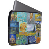 Vincent Van Gogh - Meisterwerke Patchwork Laptopschutzhülle (Vorne Rechts)