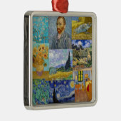 Vincent Van Gogh - Meisterwerke Patchwork Ornament Aus Metall (Rechts)