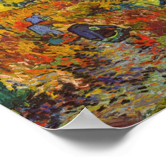 Vincent Van Gogh - Meisterwerke Patchwork Poster (Ecke)