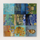 Vincent Van Gogh - Meisterwerke Patchwork Puzzle (Horizontal)