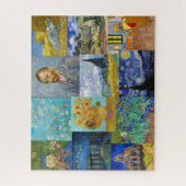 Vincent Van Gogh - Meisterwerke Patchwork Puzzle (Vertikal)