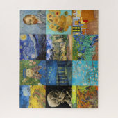 Vincent Van Gogh - Meisterwerke Patchwork Puzzle (Vertikal)