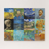 Vincent Van Gogh - Meisterwerke Patchwork Puzzle (Horizontal)