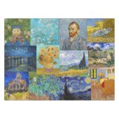 Vincent Van Gogh - Meisterwerke Patchwork Tischdecke (Vorderseite (Horizontal))