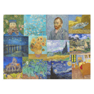 Vincent Van Gogh - Meisterwerke Patchwork Tischdecke