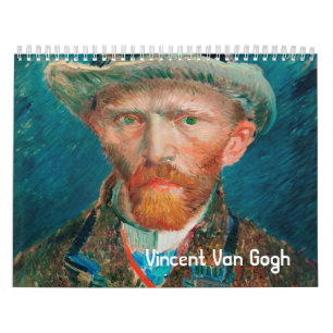 Vincent Van Gogh Meisterwerke Vintage-Kunst Kalender
