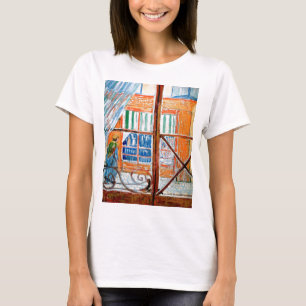 Vincent Van Gogh - Metzgerei aus einem Fenster ges T-Shirt