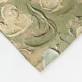 Vincent van Gogh - Miss Gachet in ihrem Garten Fleecedecke (Ecke)