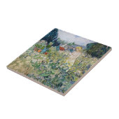 Vincent van Gogh - Miss Gachet in ihrem Garten Fliese (Seite)