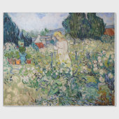 Vincent van Gogh - Miss Gachet in ihrem Garten Geschenkpapier (Flach)