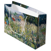 Vincent van Gogh - Miss Gachet in ihrem Garten Große Geschenktüte (Vorderseite Schrägansicht)