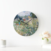 Vincent van Gogh - Miss Gachet in ihrem Garten Große Wanduhr (Zuhause)