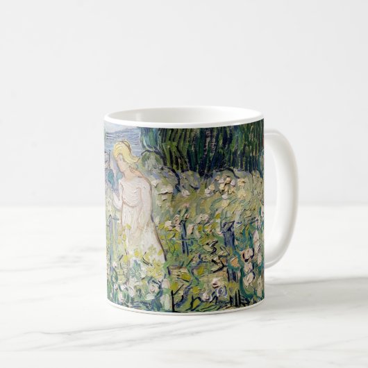 Vincent van Gogh - Miss Gachet in ihrem Garten Kaffeetasse (VorderseiteRechts)