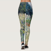 Vincent van Gogh - Miss Gachet in ihrem Garten Leggings (Rückseite)