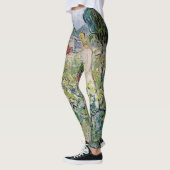 Vincent van Gogh - Miss Gachet in ihrem Garten Leggings (Links)