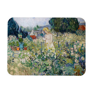 Vincent van Gogh - Miss Gachet in ihrem Garten Magnet