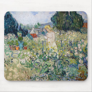 Vincent van Gogh - Miss Gachet in ihrem Garten Mousepad
