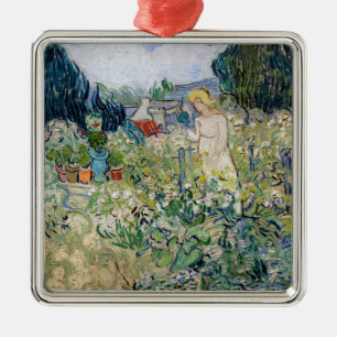 Vincent van Gogh - Miss Gachet in ihrem Garten Ornament Aus Metall