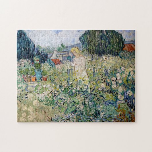 Vincent van Gogh - Miss Gachet in ihrem Garten Puzzle (Horizontal)