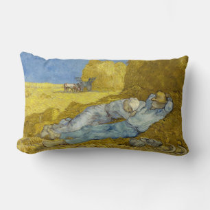 Vincent Van Gogh - Mittag, Ruhe von der Arbeit / S Lendenkissen