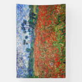Vincent van Gogh - Mohnfeld Banner (Vertikal)