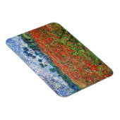 Vincent van Gogh - Mohnfeld Magnet (Rechte Seite)