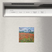 Vincent van Gogh - Mohnfeld Magnet (In Situ (Geschirrspüler))