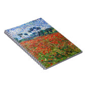 Vincent van Gogh - Mohnfeld Notizblock (Rechte Seite)