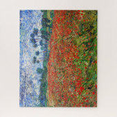 Vincent van Gogh - Mohnfeld Puzzle (Vertikal)