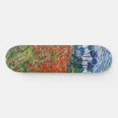 Vincent van Gogh - Mohnfeld Skateboard (Horizontal)