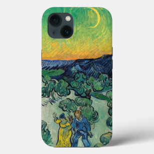 Vincent van Gogh - Moonlit Landschaft mit Paar Case-Mate iPhone Hülle