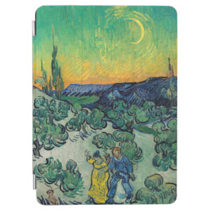 Vincent van Gogh - Moonlit Landschaft mit Paar iPad Air Hülle