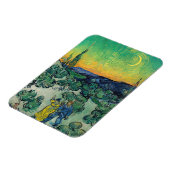 Vincent van Gogh - Moonlit Landschaft mit Paar Magnet (Linke Seite)
