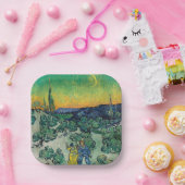 Vincent van Gogh - Moonlit Landschaft mit Paar Pappteller (Party)