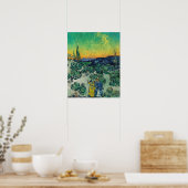 Vincent van Gogh - Moonlit Landschaft mit Paar Poster (Küche)